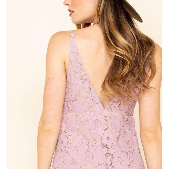 FREE people dangerous Lovelace mini dress - Picture 6 of 14